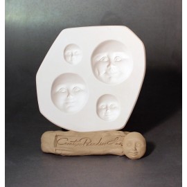 Face Sprig for Hand Building